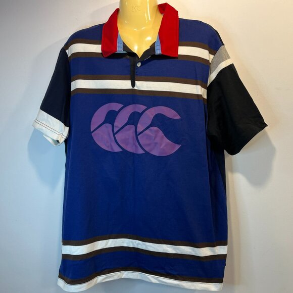 Canterbury Men's Uglies Rugby Polo Shirt - Size 2XL - Picture 2 of 5
